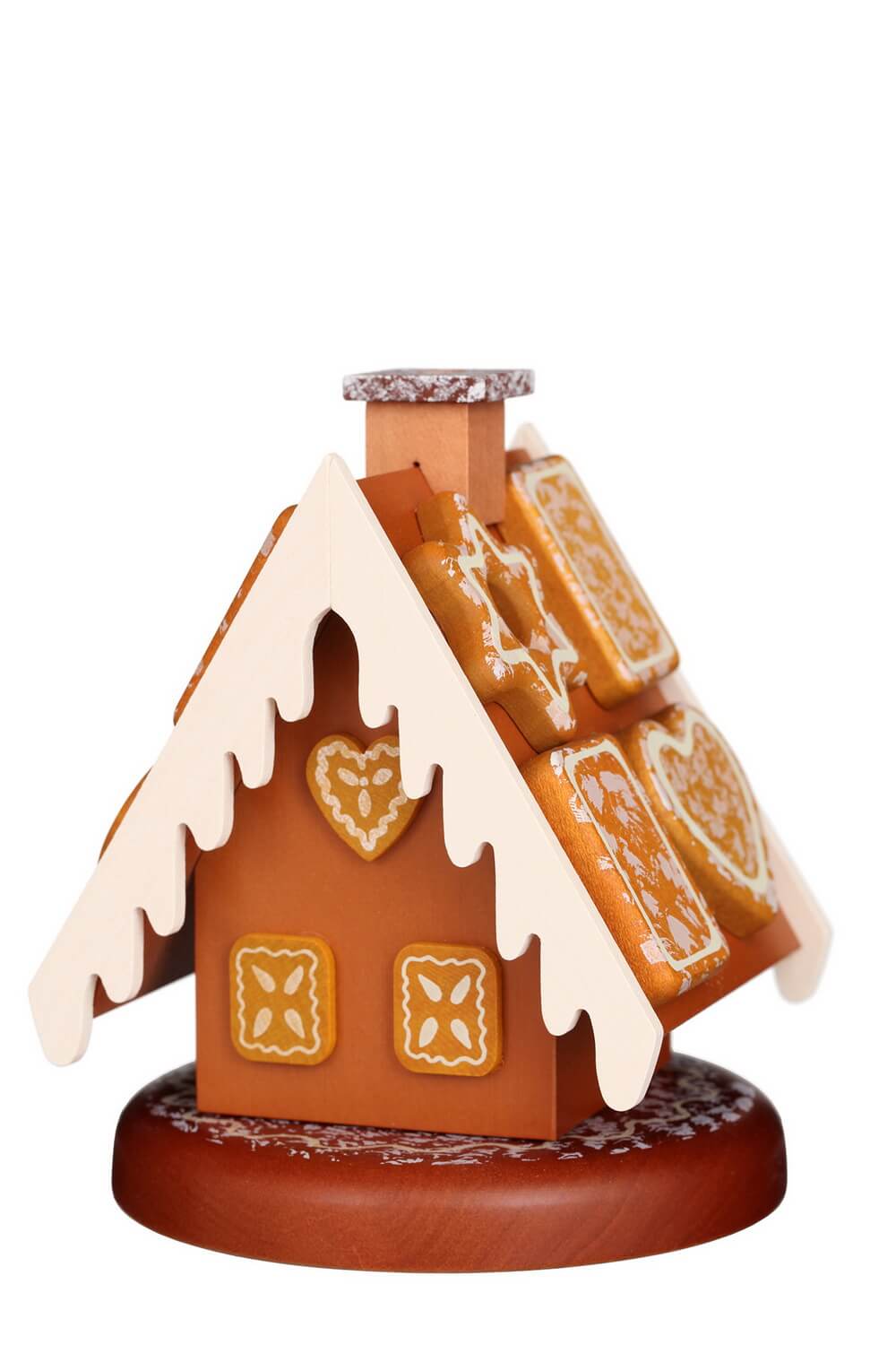 Räuchermännchen - Räucherhaus mit Lebkuchen, 13 cm von Christian Ulbricht