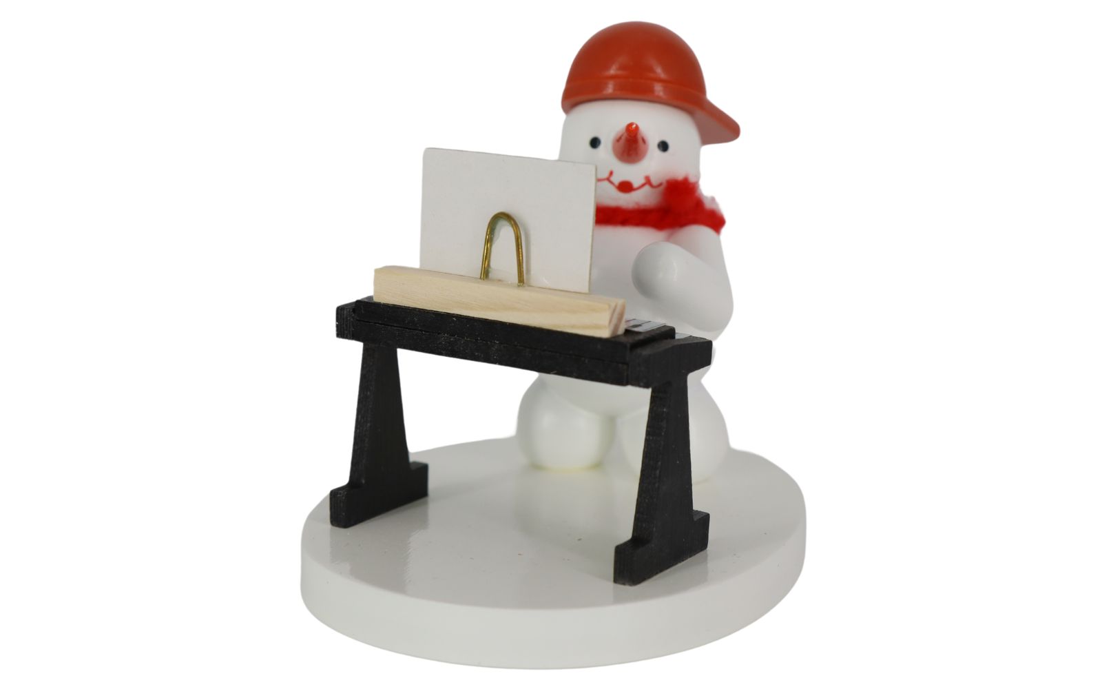 Miniatur Schneemann mit Keyboard, farbig, 8 cm von Ralf Zenker_3