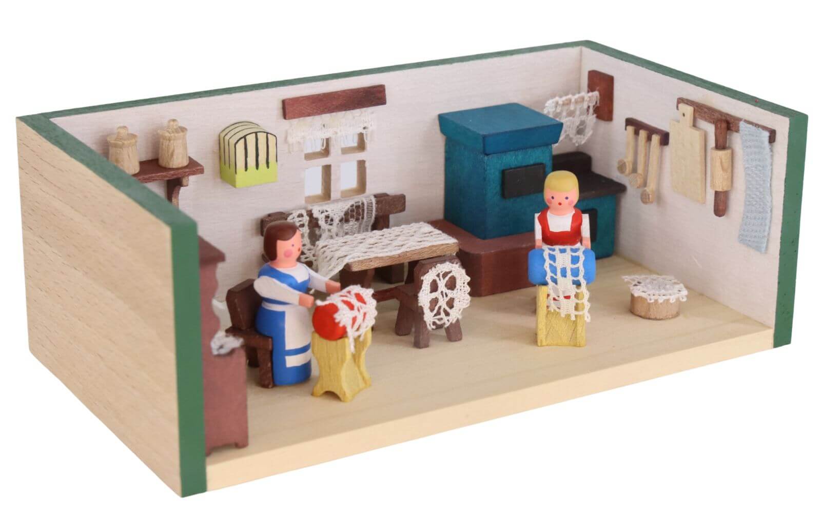 Miniaturstübchen Klöppelstube von Gunter Flath_2