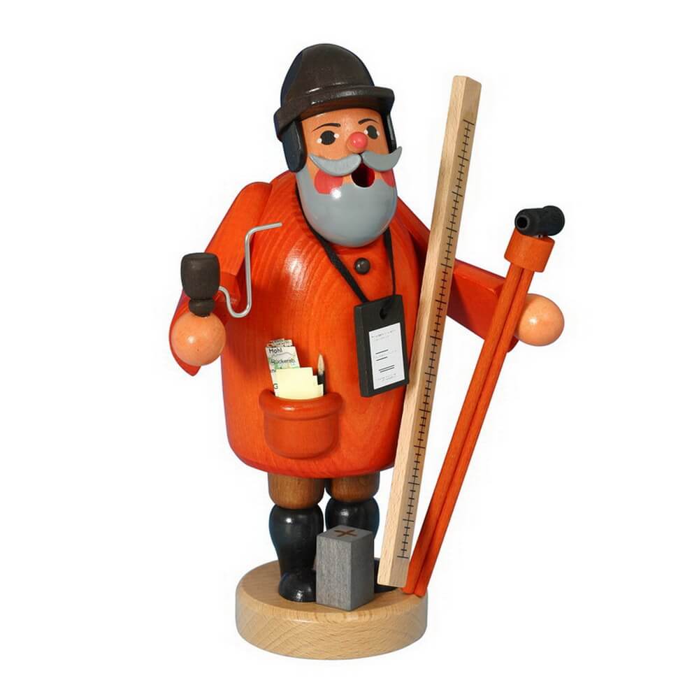 Räuchermännchen Vermesser von Karl Werner