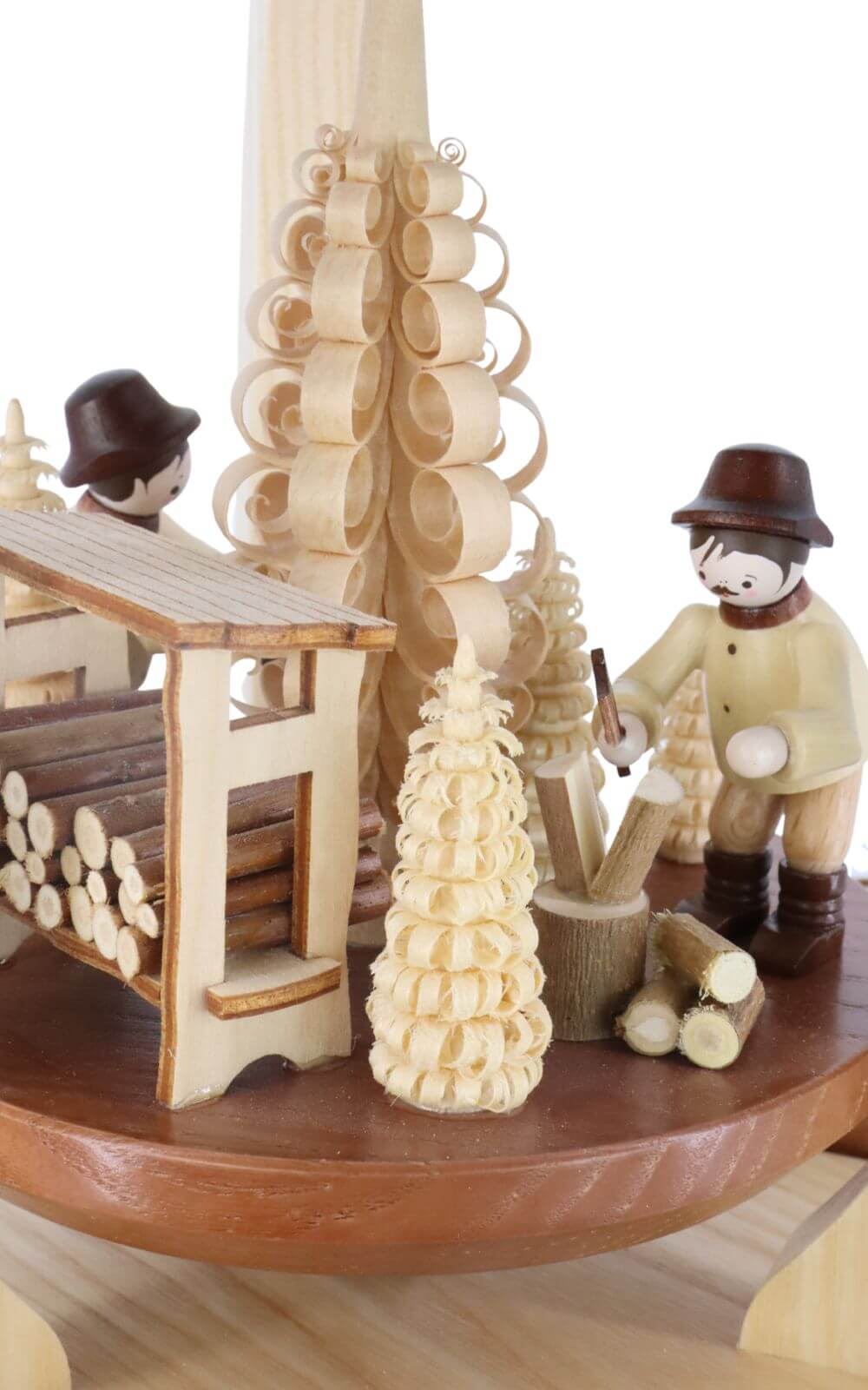 Weihnachtspyramide Holzleute von Legler_2