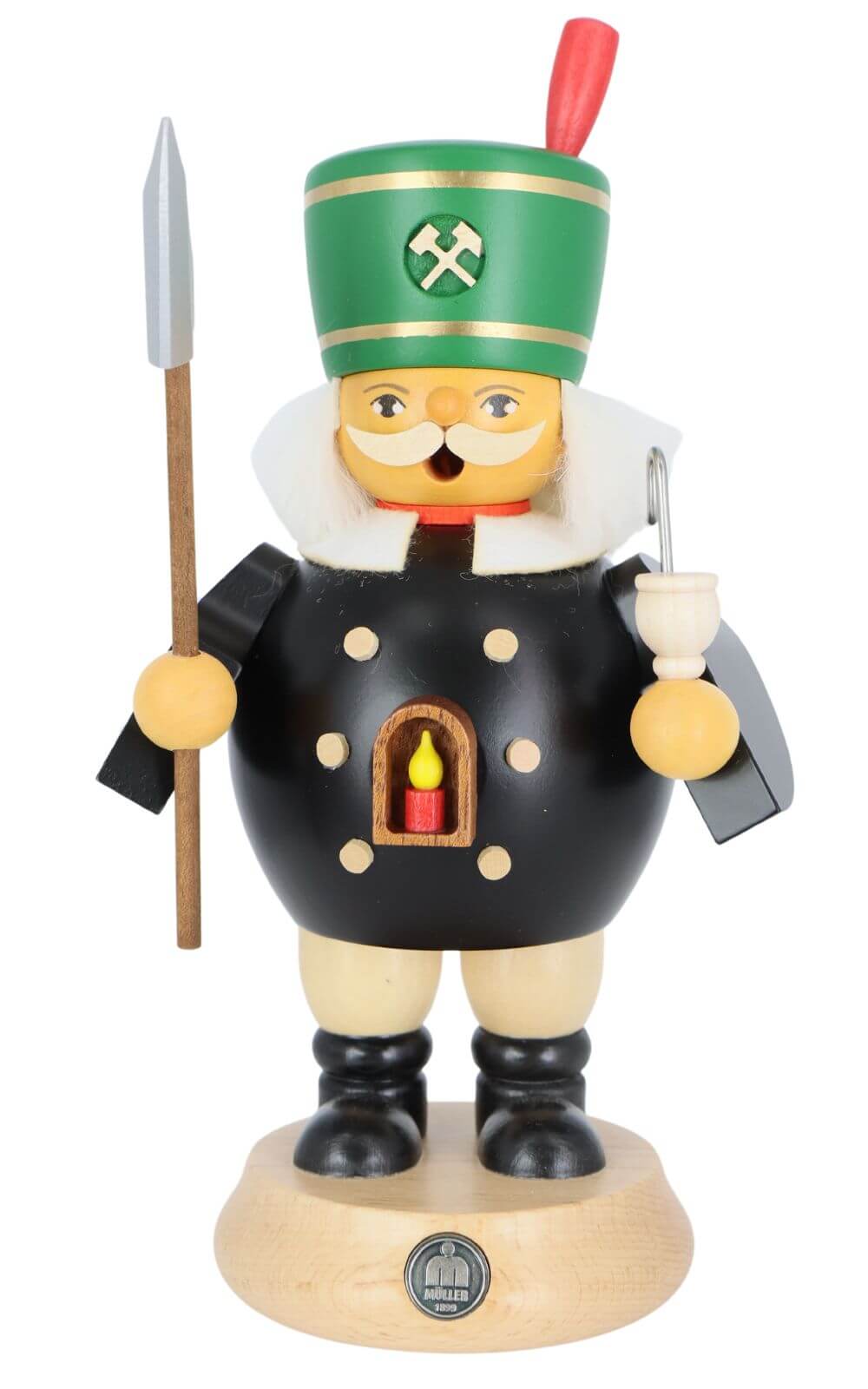 Räuchermännchen Bergmann, 19 cm von Müller Kleinkunst_1