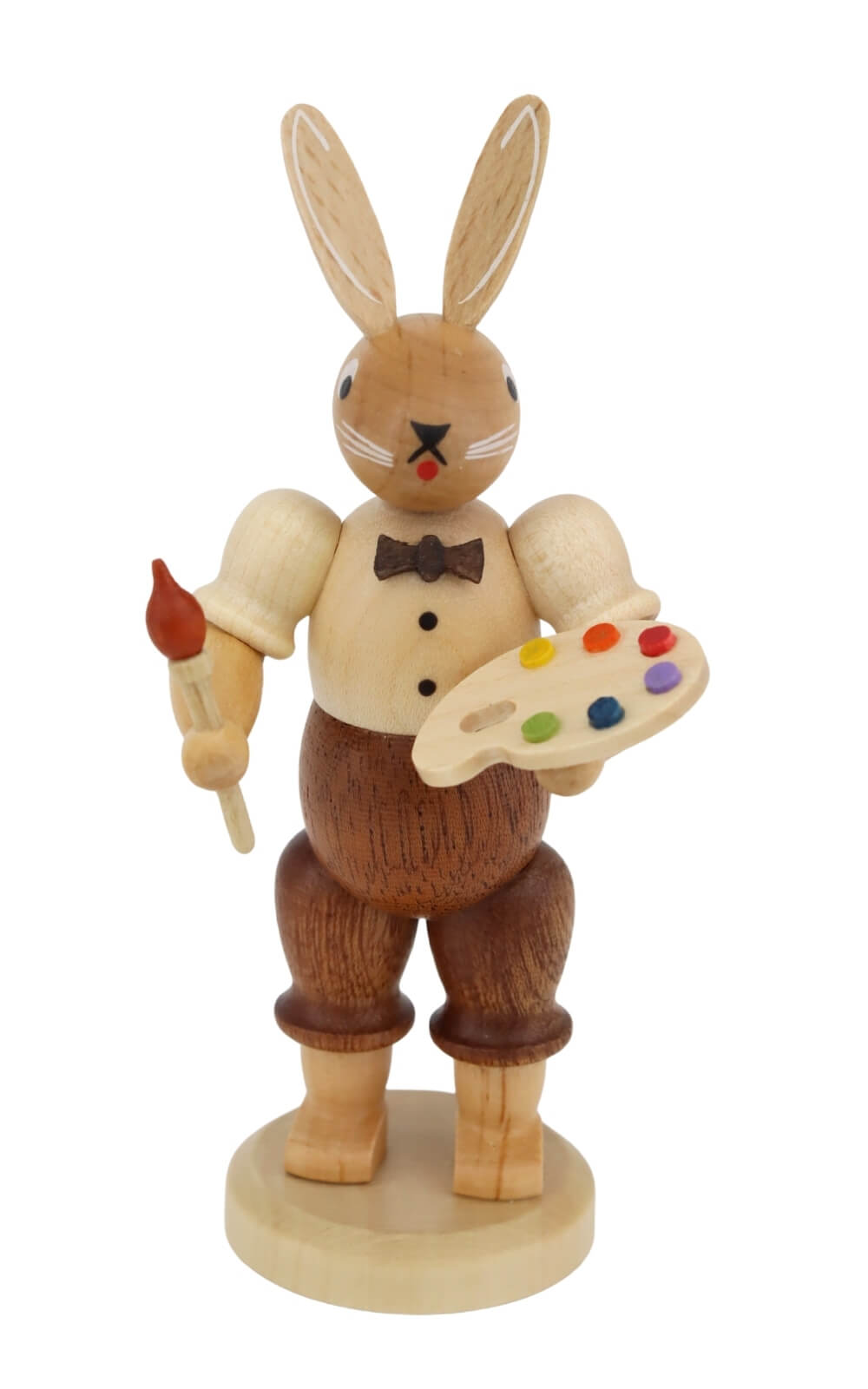 Osterhase - Maler mit Pinsel und Palette, 11 cm von Müller Kleinkunst_1