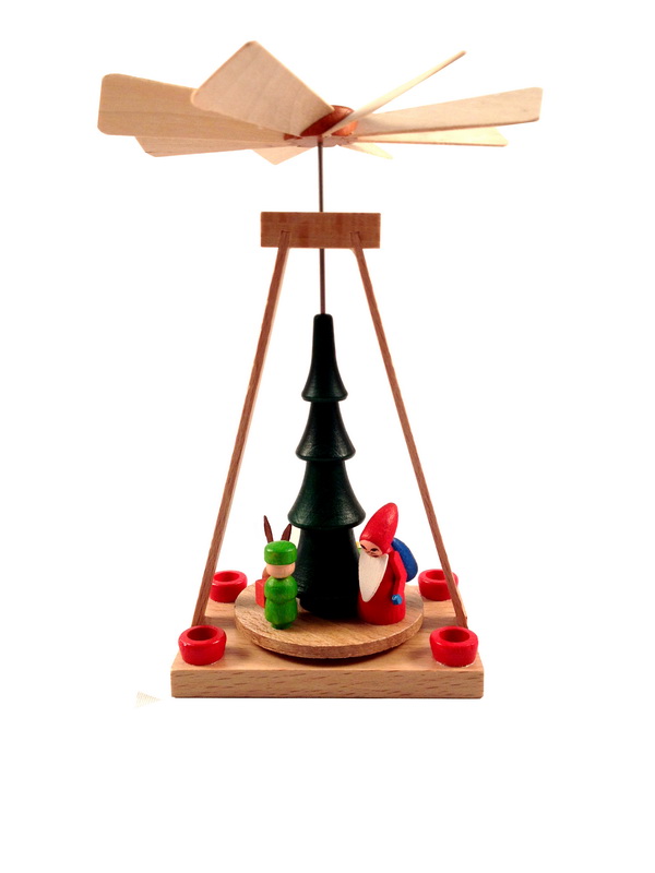 Weihnachtspyramide - Wärmespiel Ruprecht von Spielwarenmacher Günther