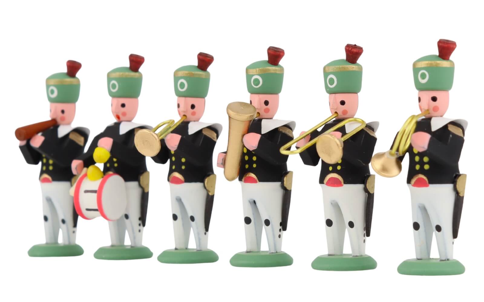 Miniaturen Bergleute - Musikanten, 6 - teilig von SEIFFEN.COM_2