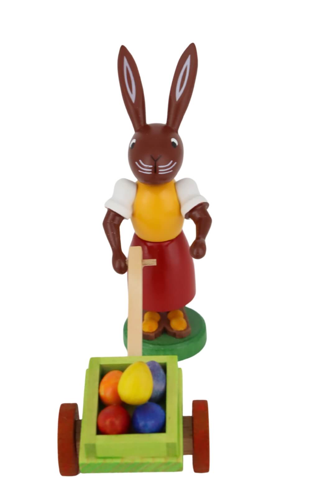 Osterhase mit Eierkarre, 9 cm von Thomas Preißler_1