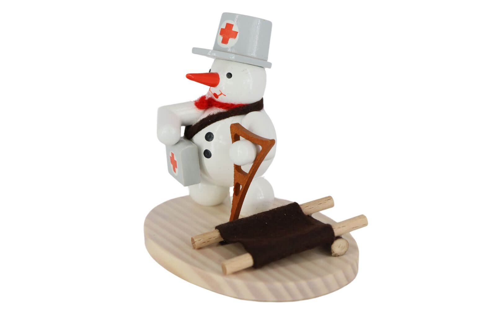 Miniatur Schneemann Sanitäter, 7 cm von Ralf Zenker_3