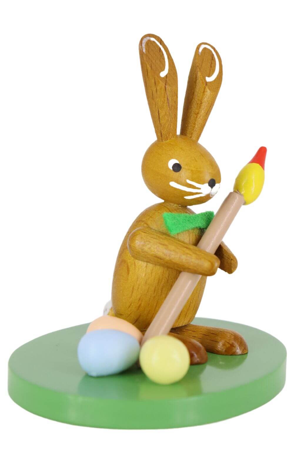 Osterhase mit Pinsel, farbig, 7 cm von Ralf Zenker_2