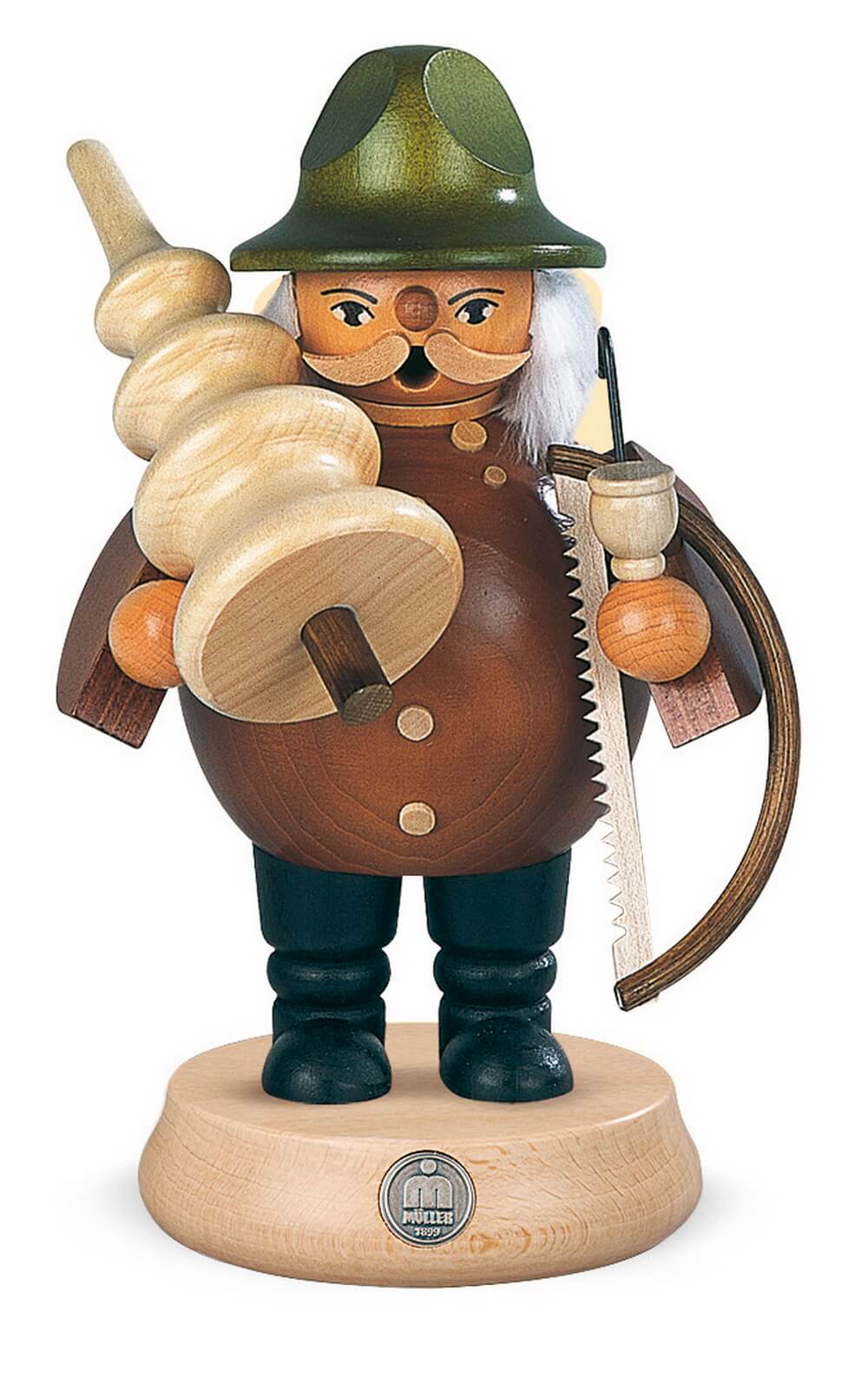 Räuchermännchen Baumfäller von Müller Kleinkunst