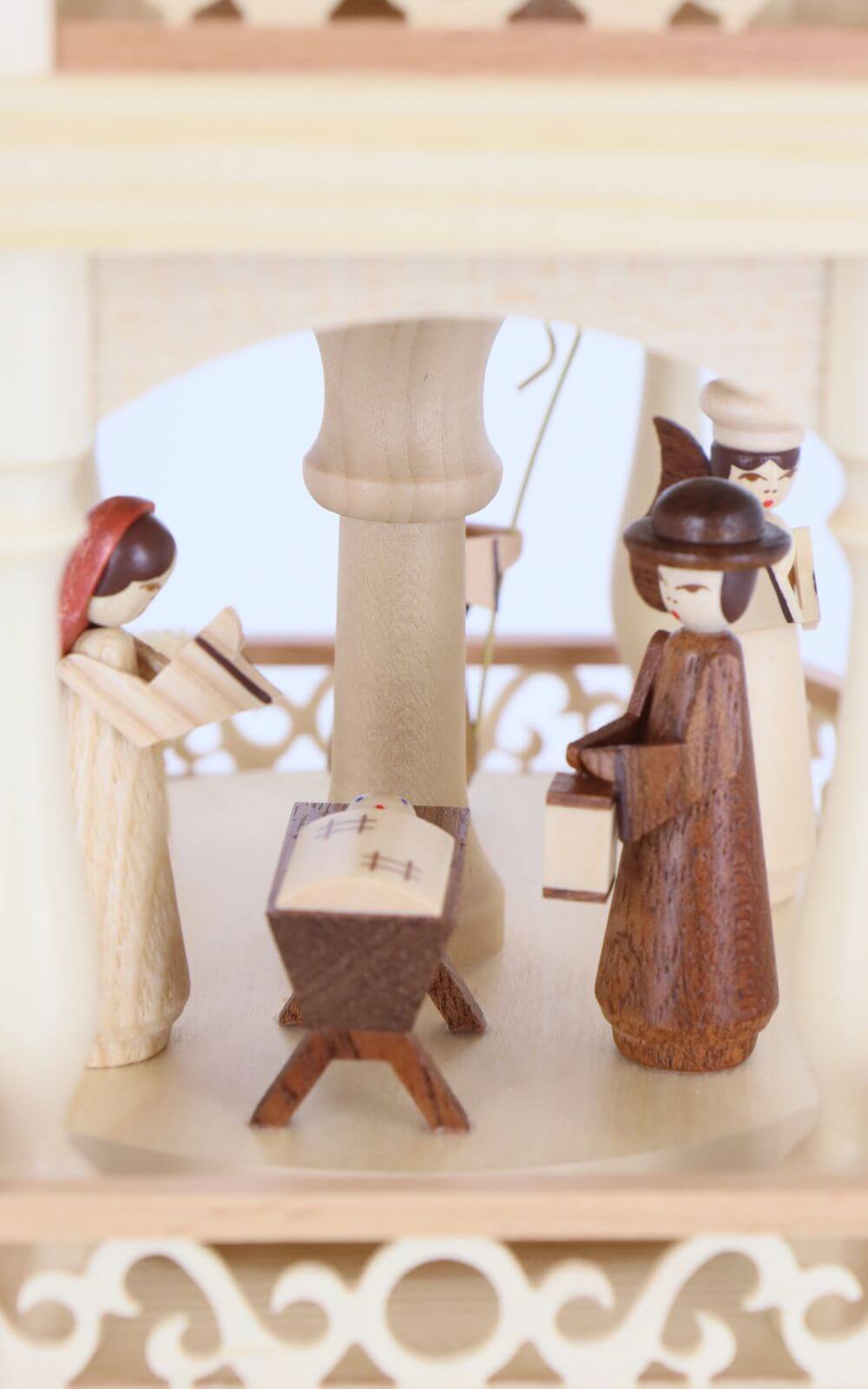 Weihnachtspyramide Heilige Geschichte, 4 - stöckig, 55 cm von Müller Kleinkunst_5