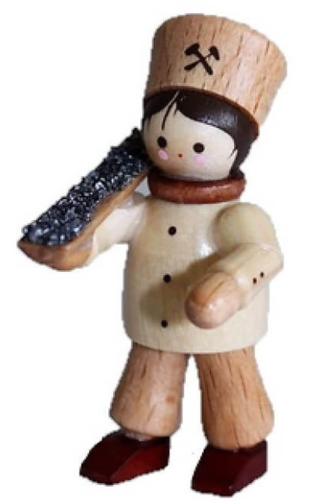 Bergmann mit Erzschale, mini von Romy Thiel