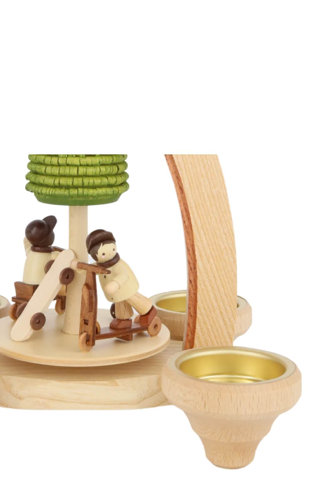 Teelichtpyramide Spielwiese, 26 cm von Heinz Lorenz_2