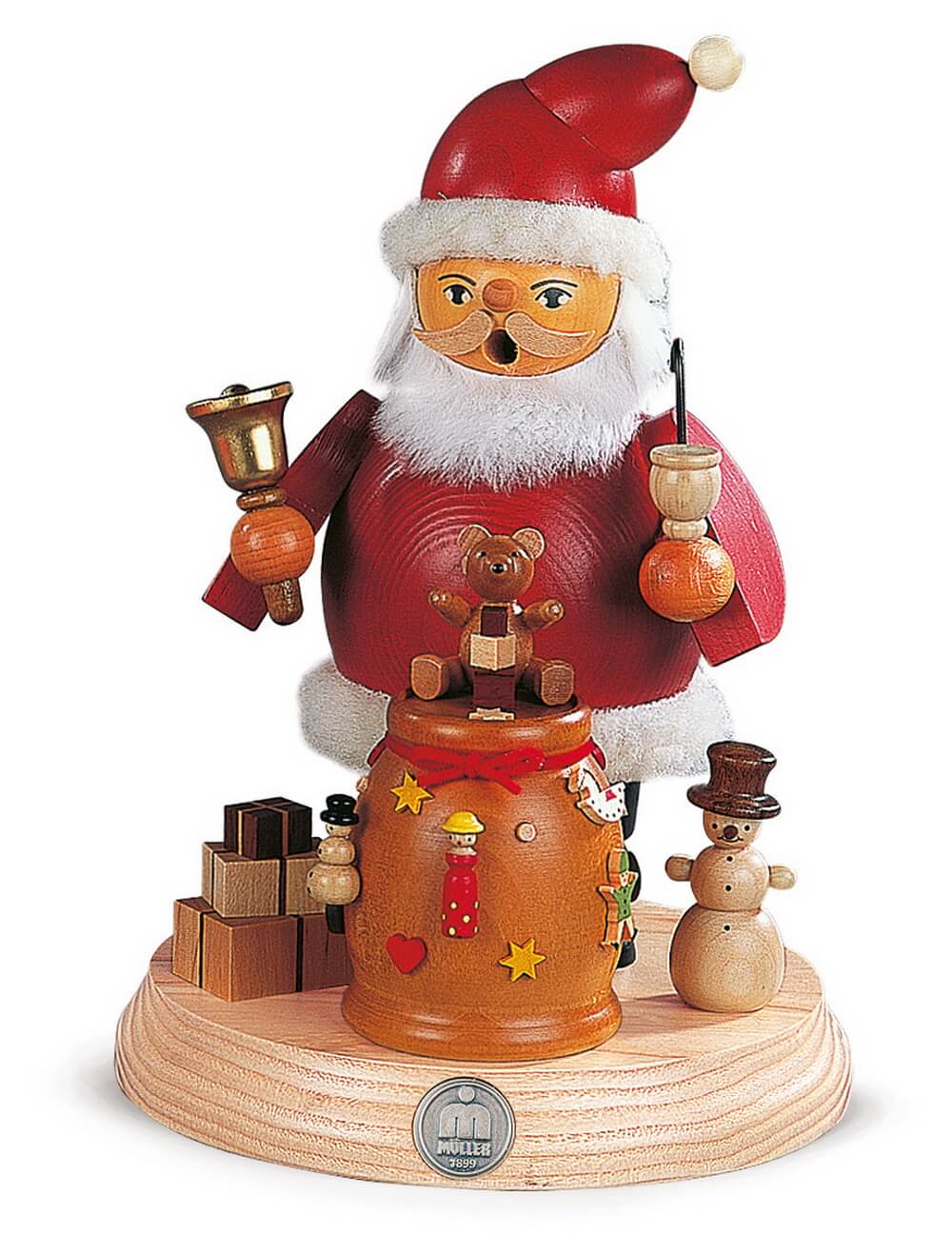 Räuchermännchen Weihnachtsmann von Müller Kleinkunst