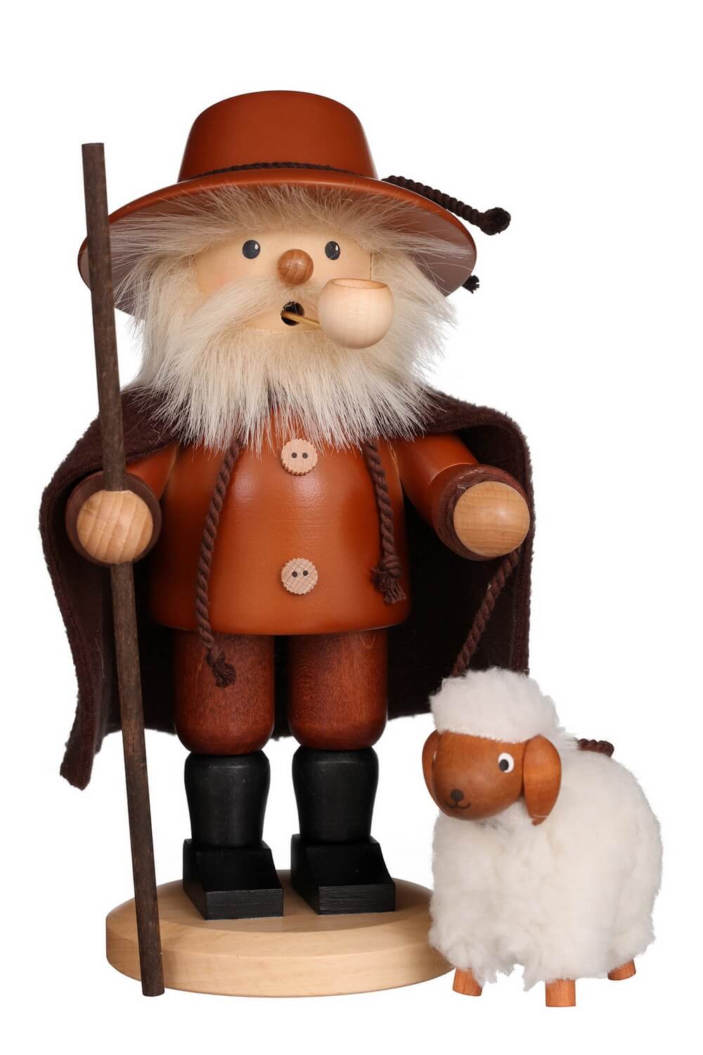 Räuchermännchen Schäfer, 25 cm, natur von Christian Ulbricht