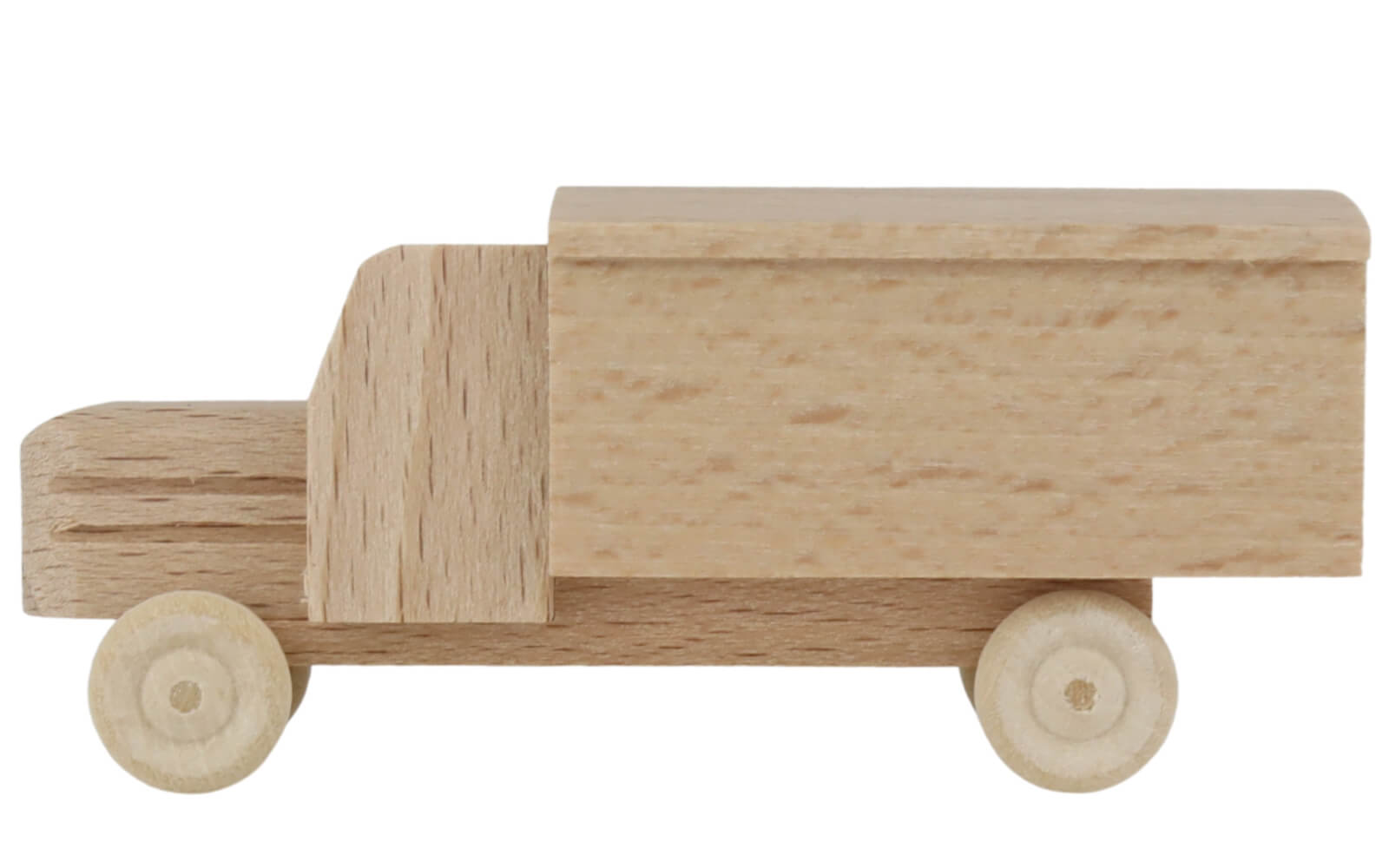 Holzspielzeug - LKW mit Koffer in natur von Robbi Weber_2