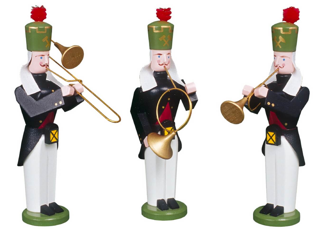 Bergmänner Bläser Trio, 13 cm von Eckert