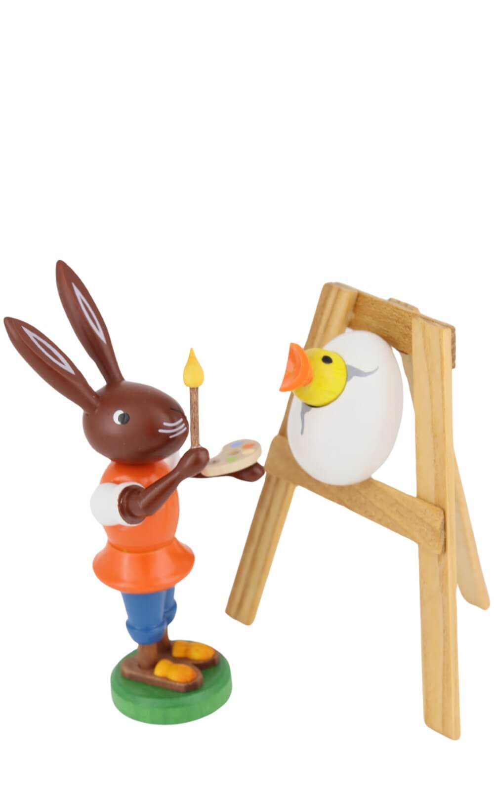 Osterhase mit Küken, 9 cm von Thomas Preißler_2