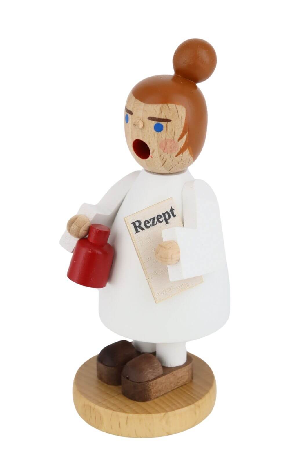Räuchermännchen Ärztin, 11 cm von Richard Glässer_3