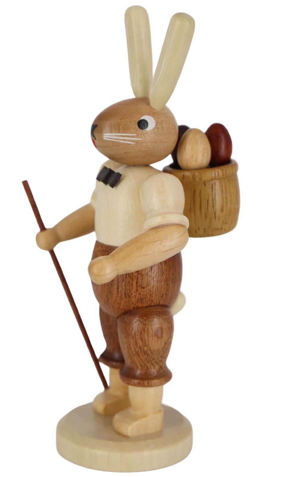 Hase mit Korb natur, 11 cm von Müller Kleinkunst_2