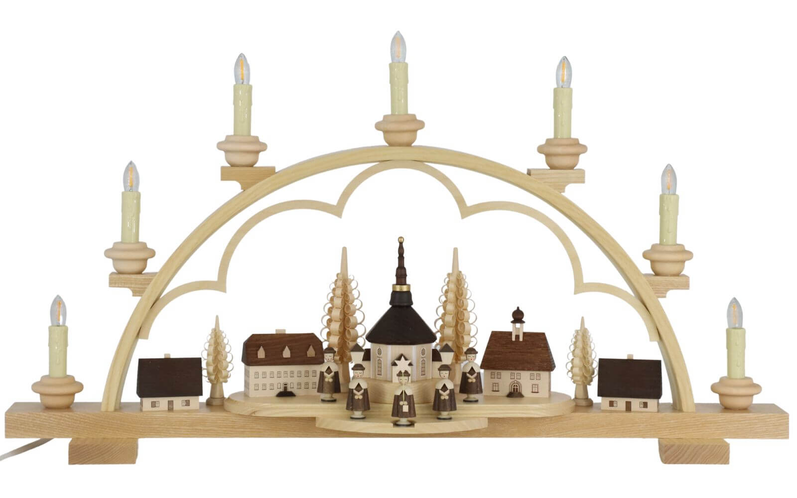 LED Schwibbogen Seiffener Dorf, 64 cm von Müller Kleinkunst_2