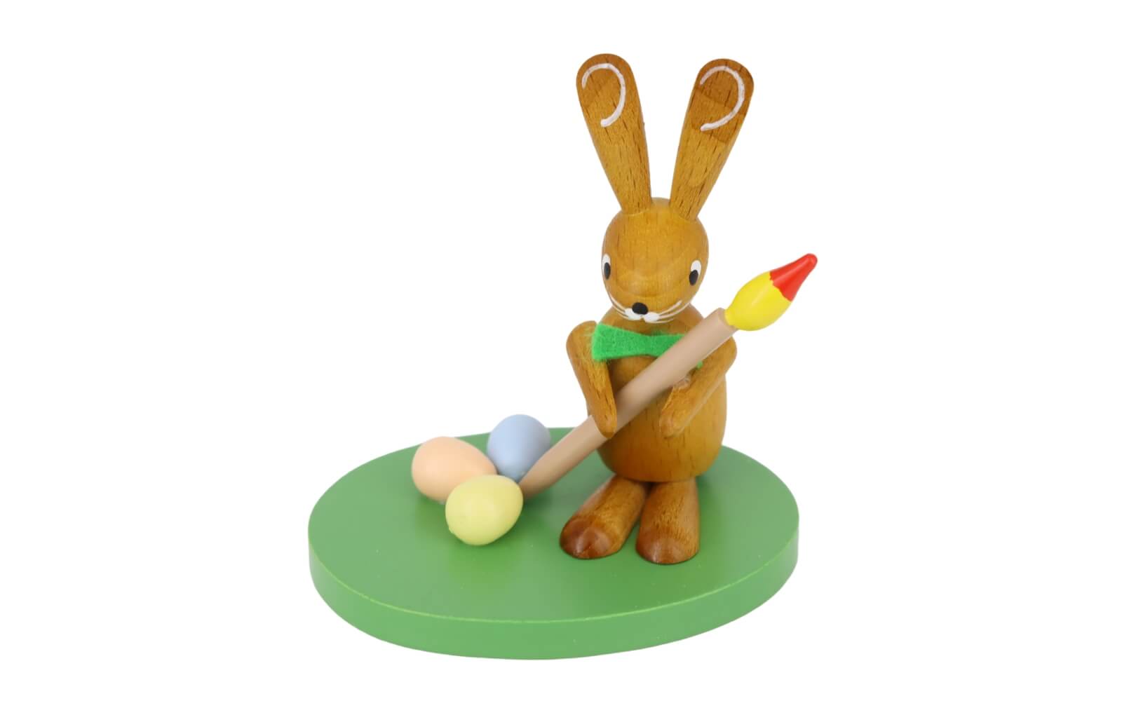 Osterhase mit Pinsel, farbig, 7 cm von Ralf Zenker_1