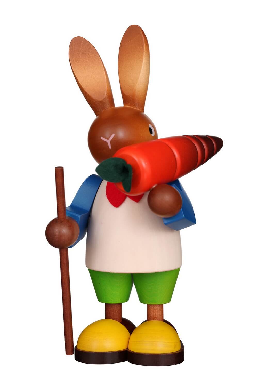 Osterhase - Hasenmann mit Karotte, 23 cm von Christian Ulbricht
