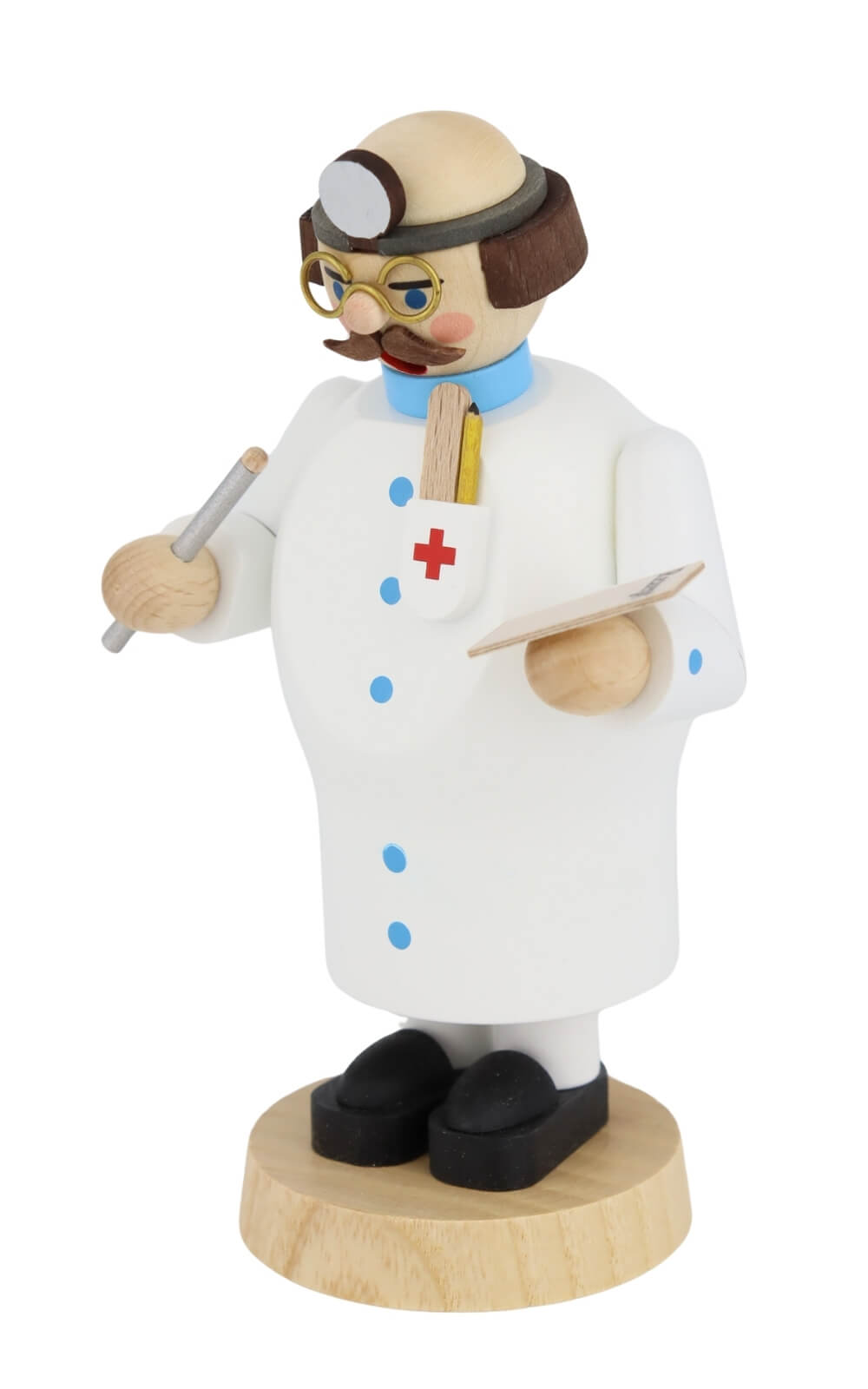Räuchermännchen Arzt, 14 cm von Richard Glässer