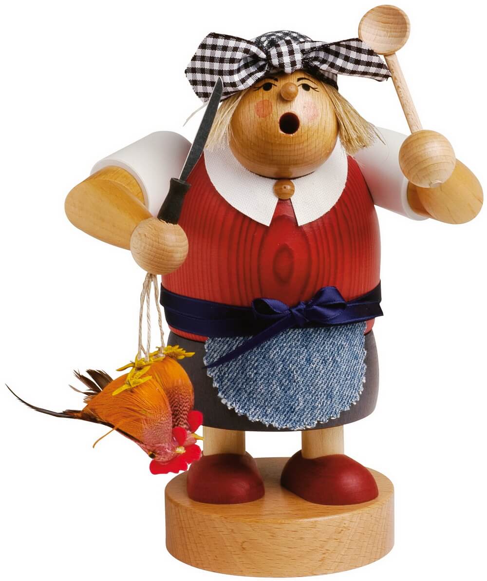 Räuchermännchen Witwe Bolte, 20 cm von KWO