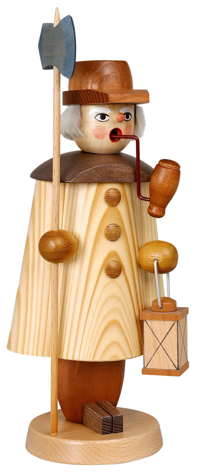 Räuchermännchen Nachtwächter, natur, 27 cm von Jan Stephani