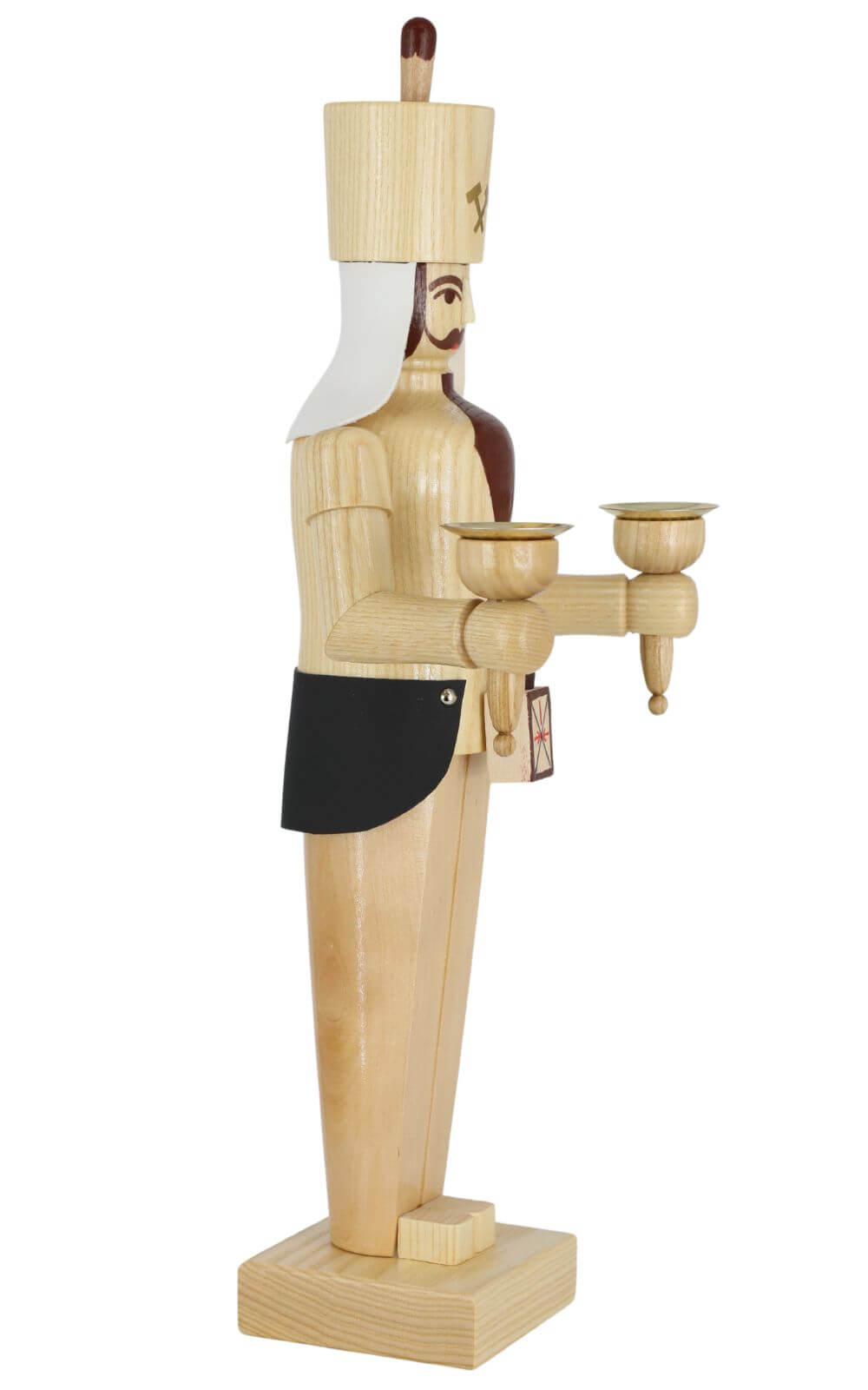 Bergmann aus Holz, natur, 38 cm von SEIFFEN.COM_2