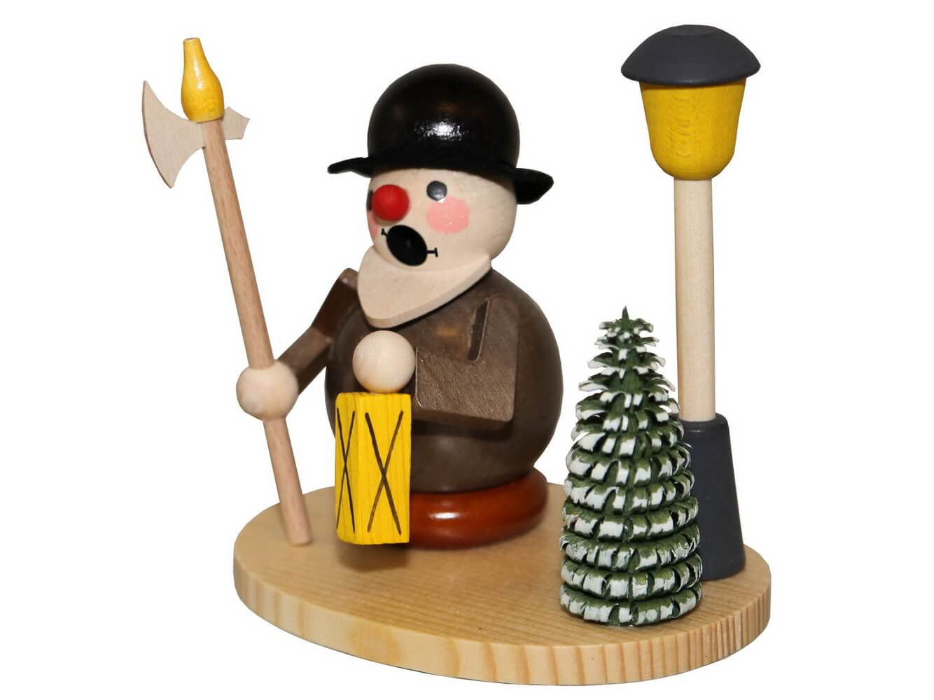 Räuchermännchen Nachtwächter mit Laterne, 8 cm von Volker Zenker