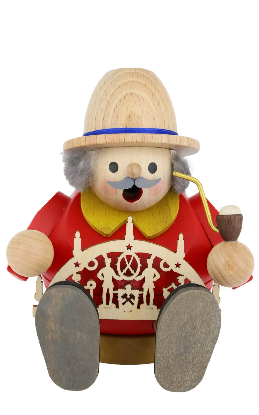 Räuchermann - Kugelräuchermännchen mit Schwibbogen von Richard Glässer_1