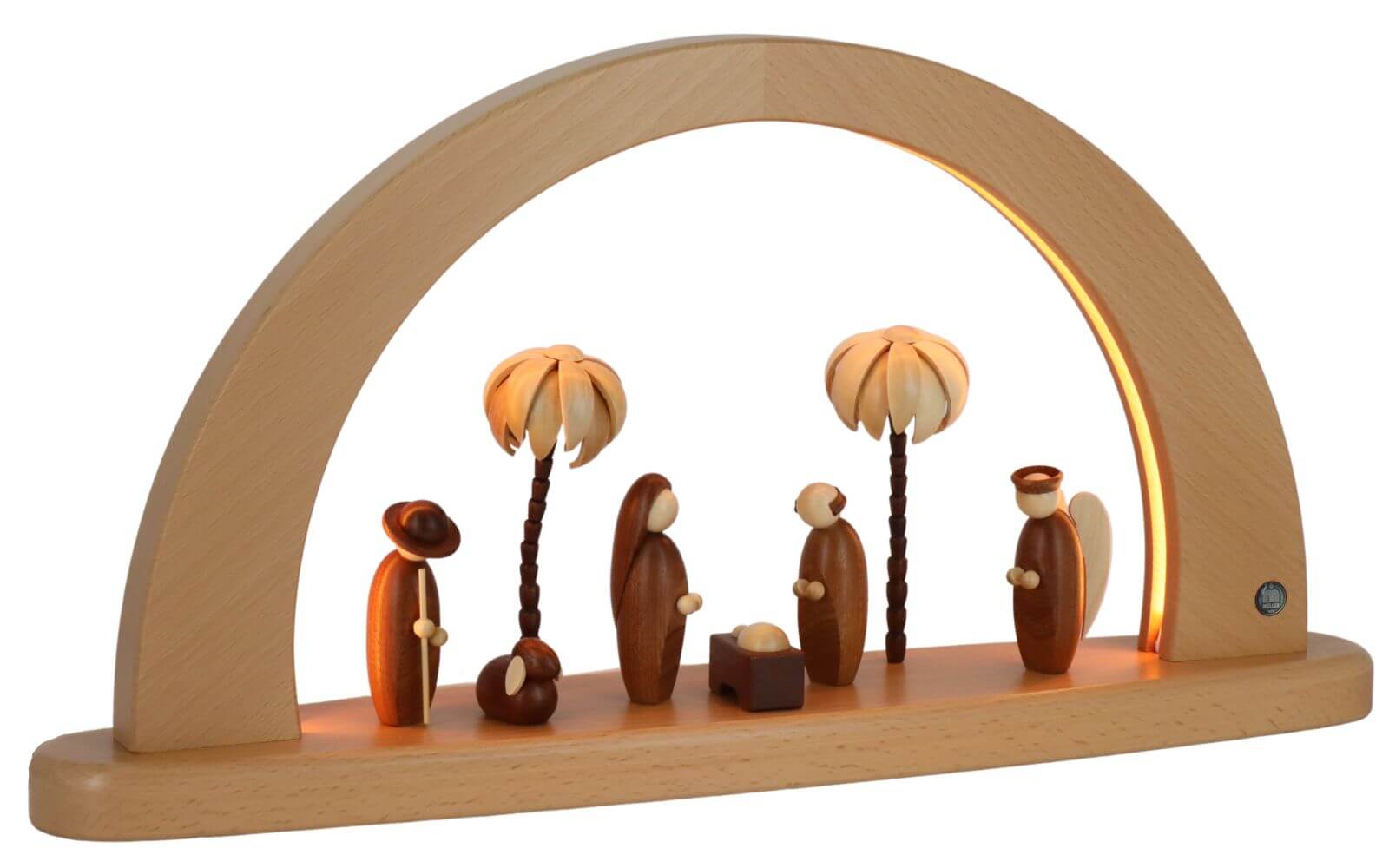 Moderner LED Schwibbogen Heilige Geschichte, 49 cm von Müller Kleinkunst_3