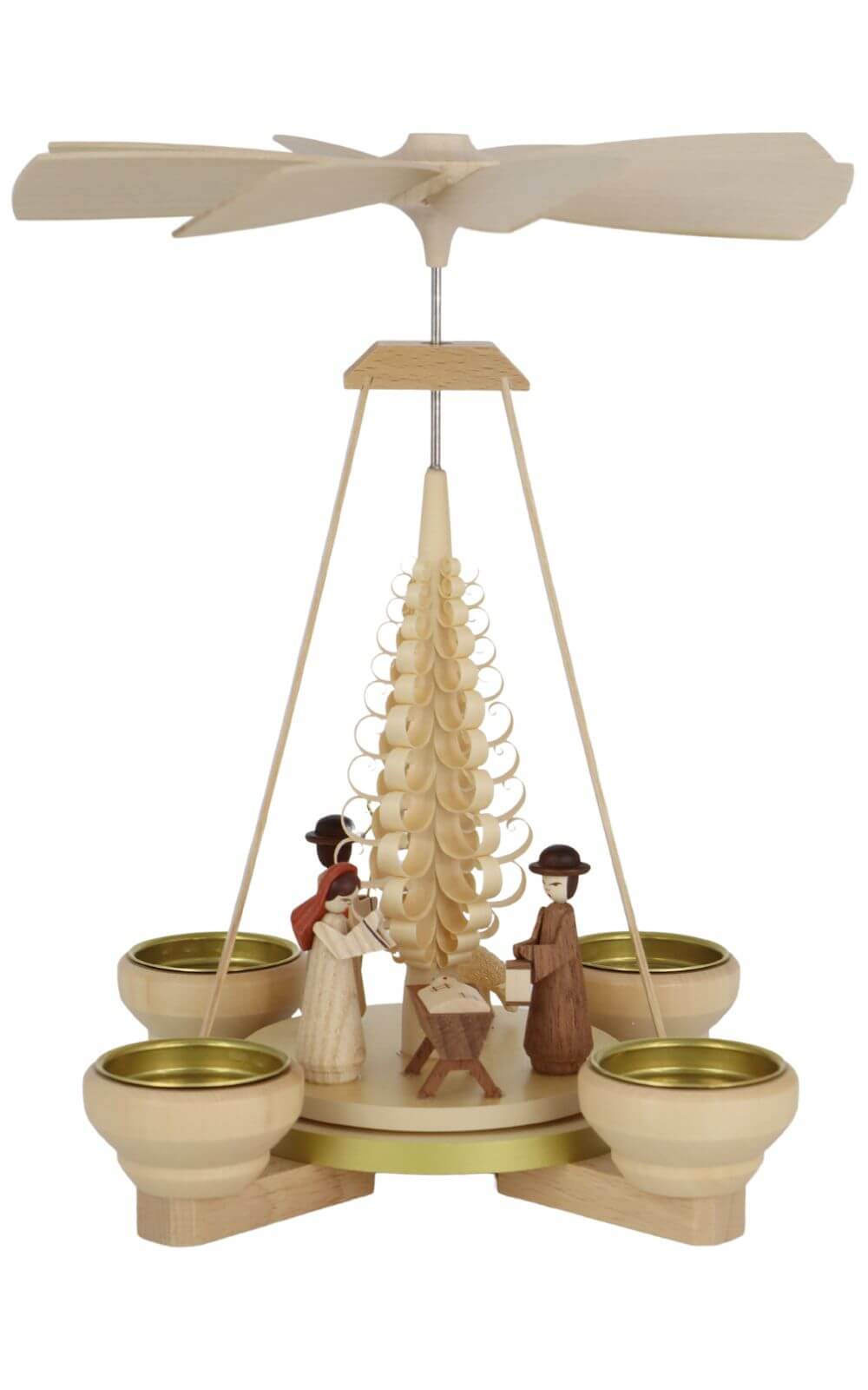 Weihnachtspyramide Christi Geburt, 24 cm von Müller Kleinkunst_1