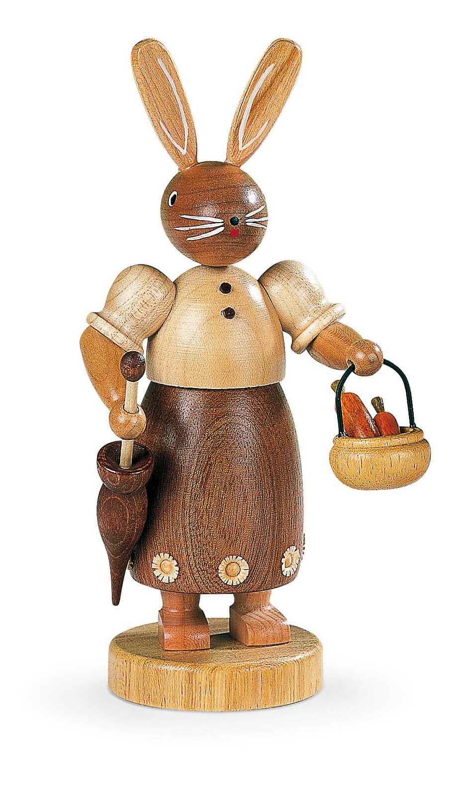 Hasenfrau natur, 18 cm von Müller Kleinkunst