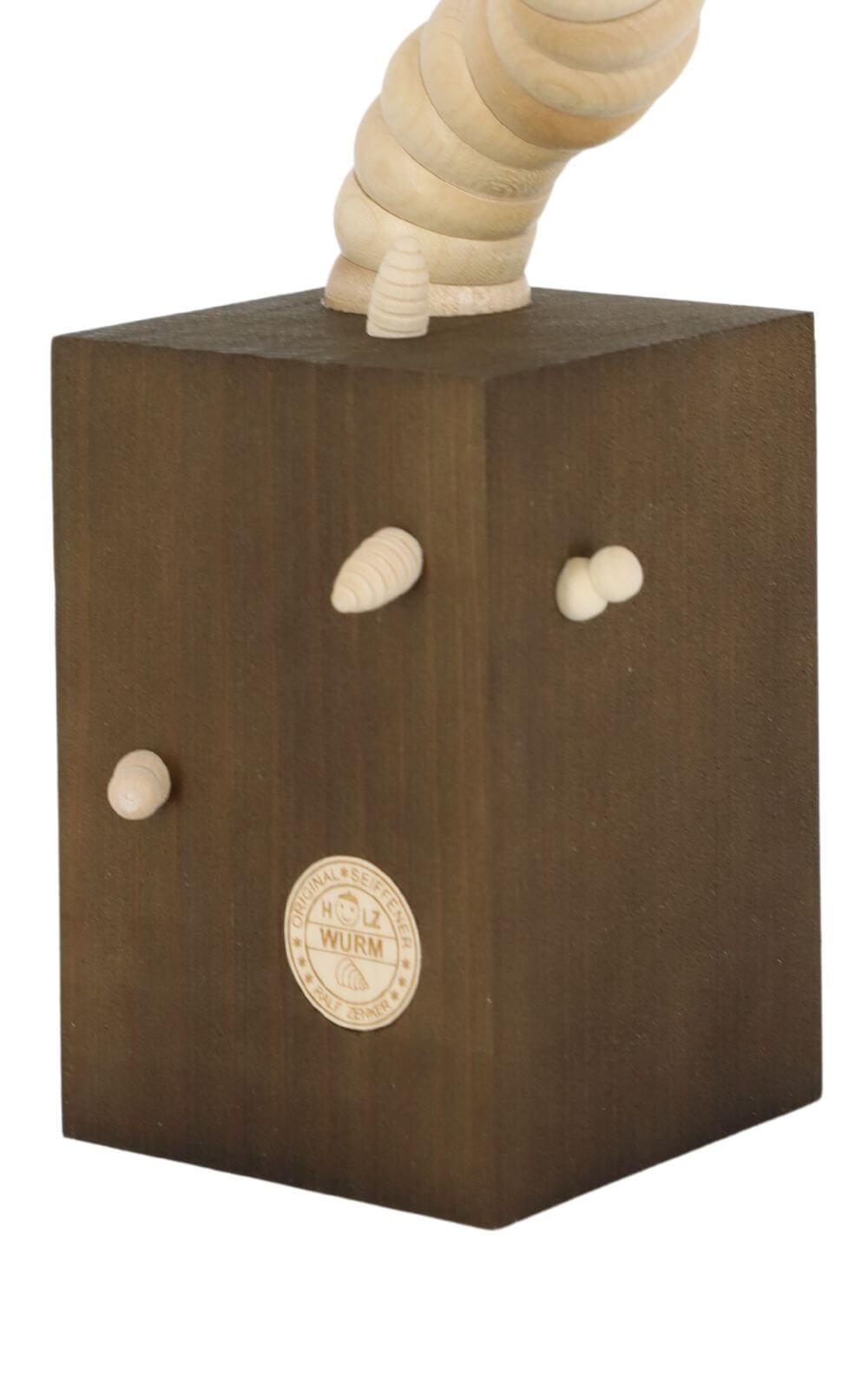 Räuchermännchen Seiffener Holzwurm von Volker Zenker_2