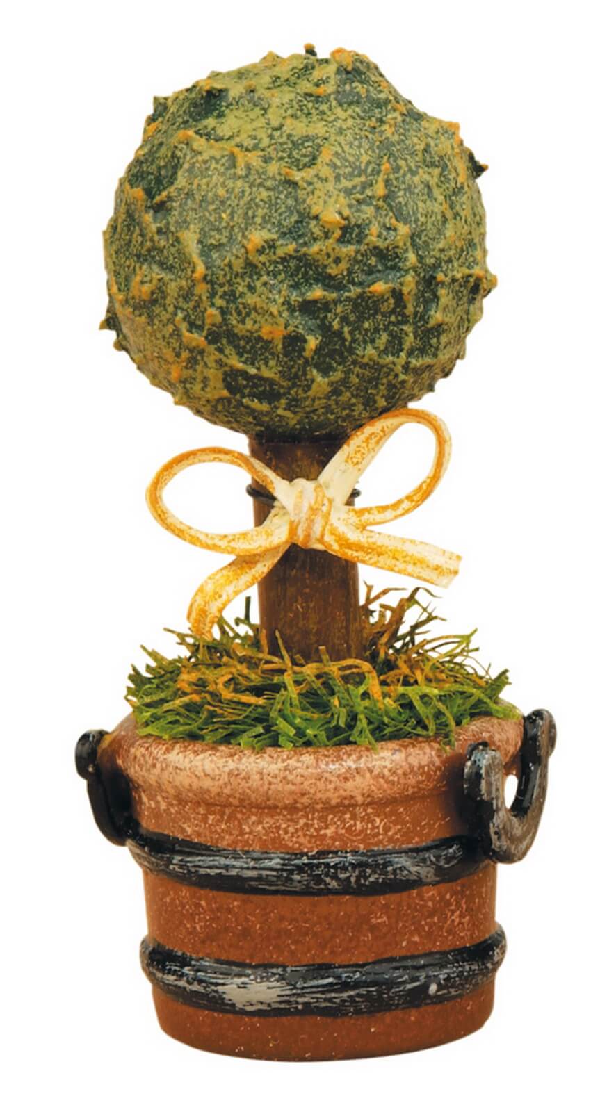 Miniatur Buchsbaum, 3er Set von Hubrig Volkskunst