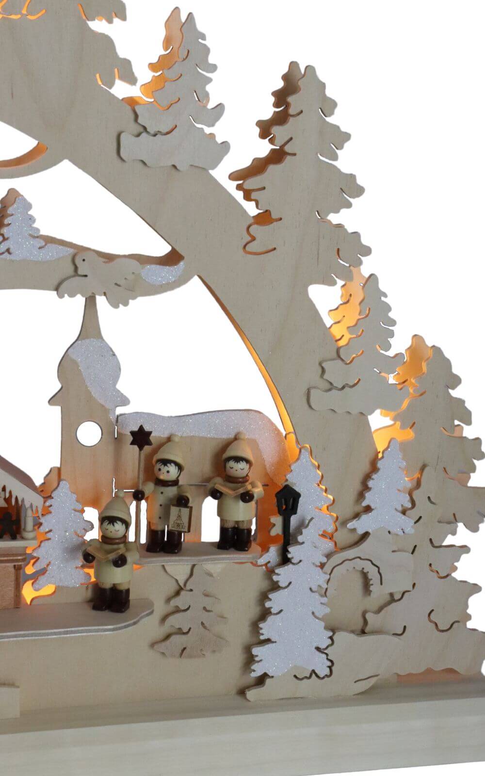 Schwibbogen Burgweihnacht, 63 cm von Romy Thiel_3