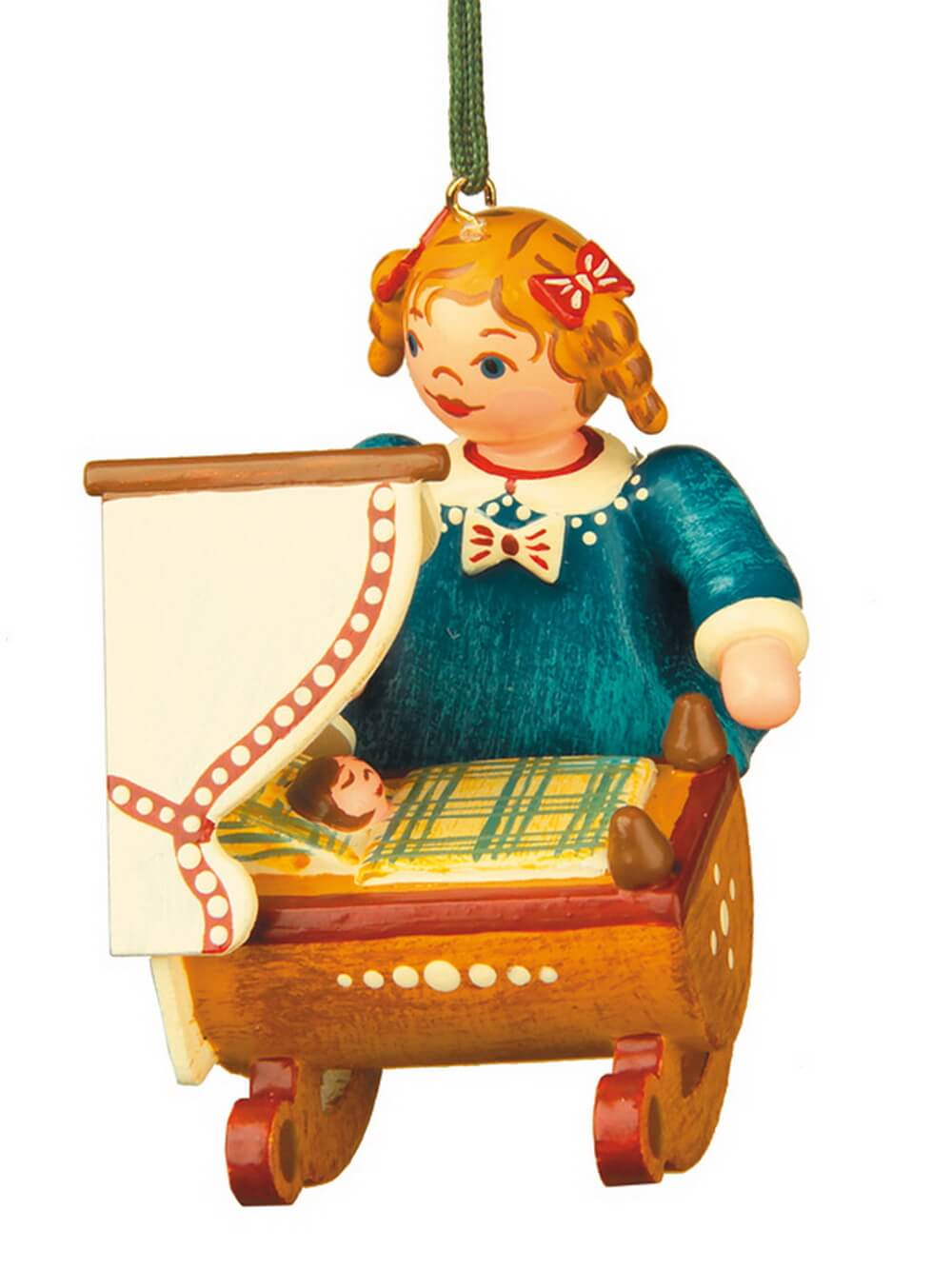 Christbaumschmuck Puppenmutti, 5 cm von Hubrig Volkskunst