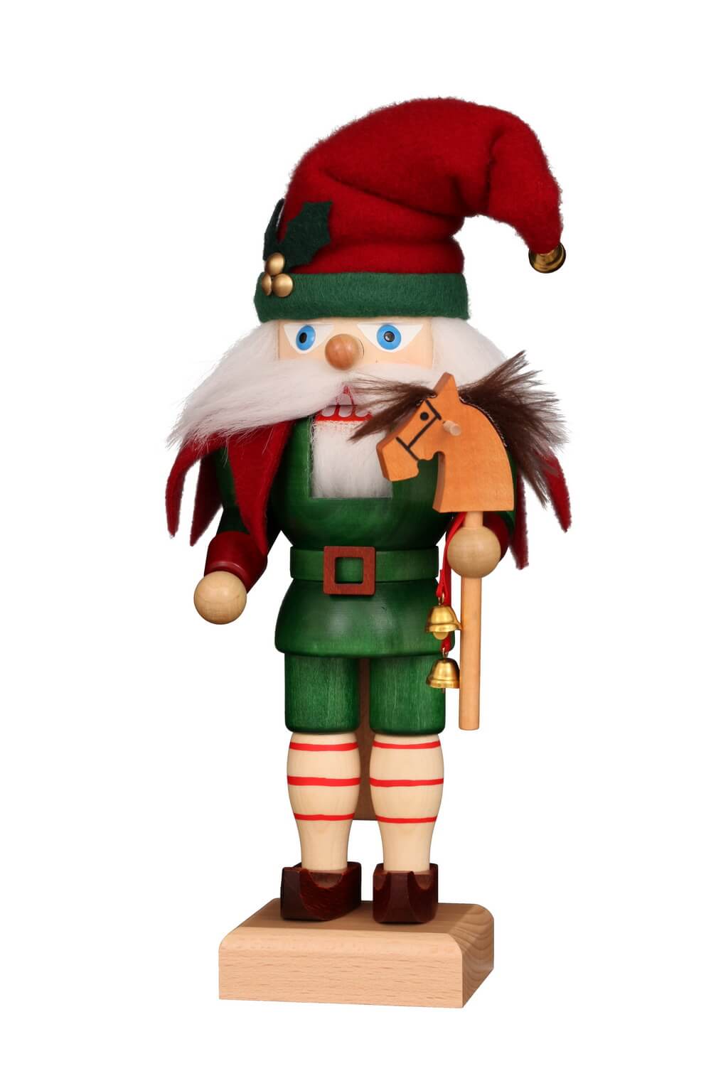 Nussknacker Weihnachtself, farbig, 27 cm von Christian Ulbricht