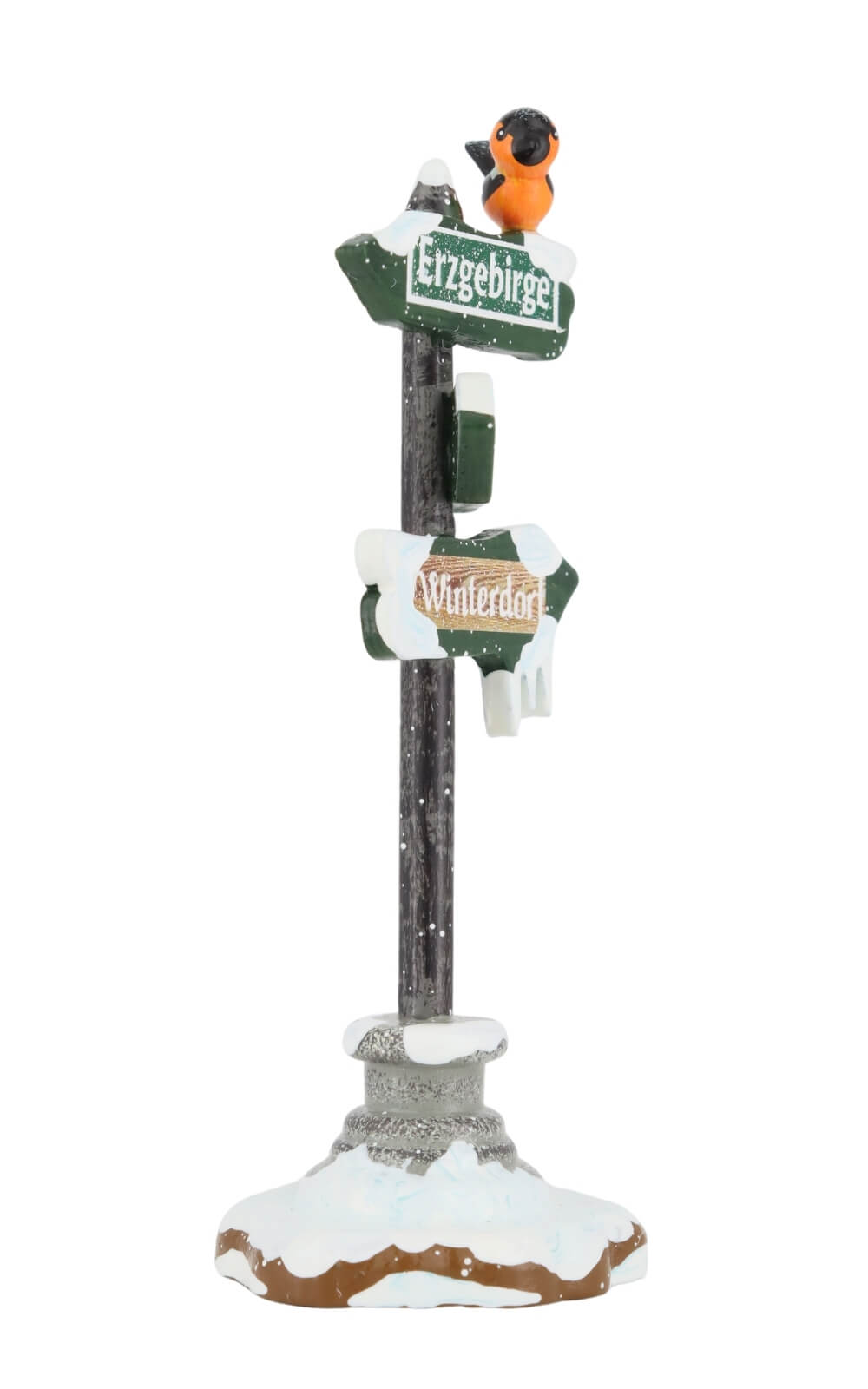 Miniatur Winterkind Wegweiser, 11 cm von Hubrig Volkskunst_2