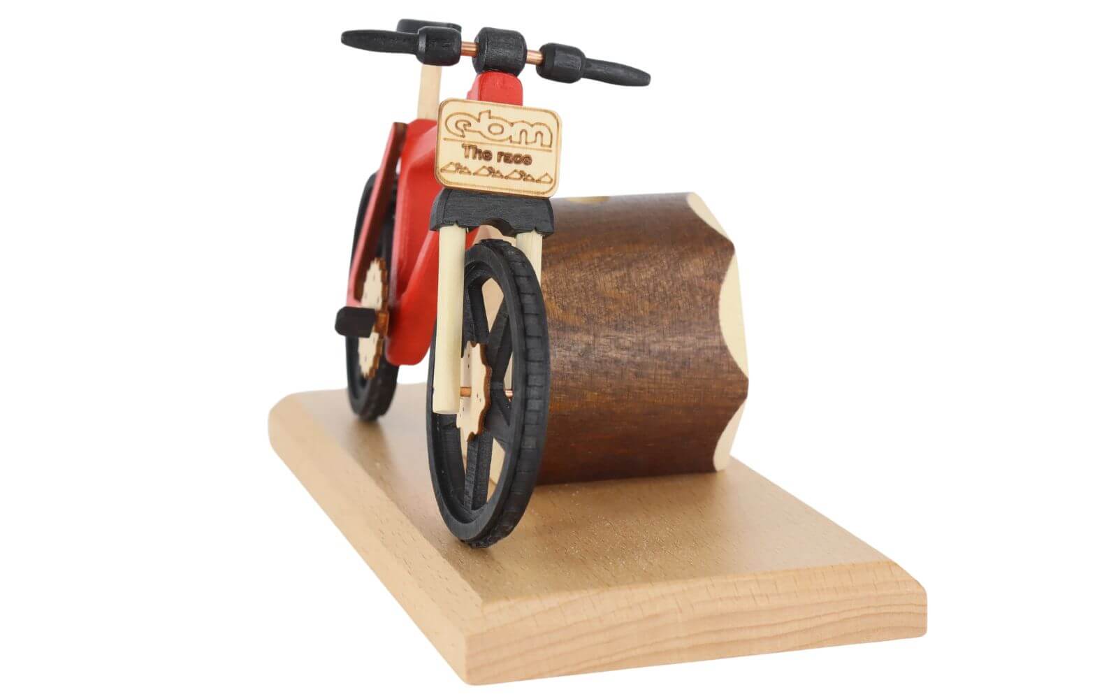Räuchermännchen - Räucherfahrrad EBM Edition, rot von Gerd Hofmann_3