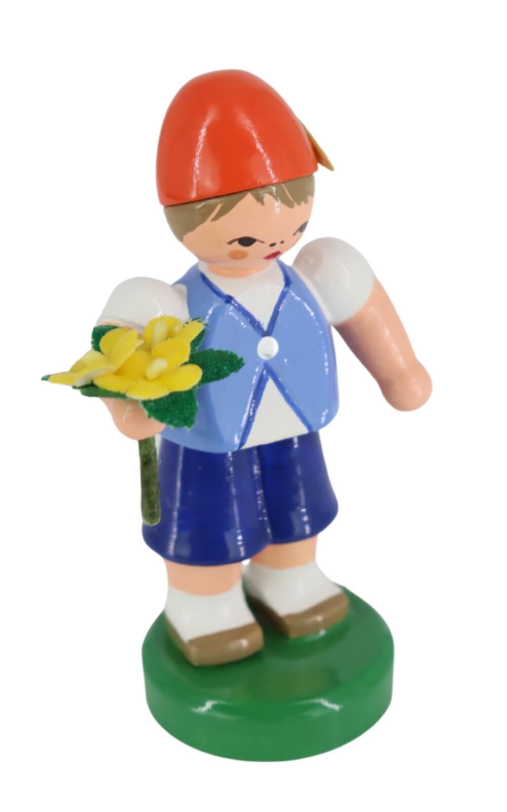Miniatur Blumenkind - Junge, blau/orange von Figurenland Uhlig GmbH_3