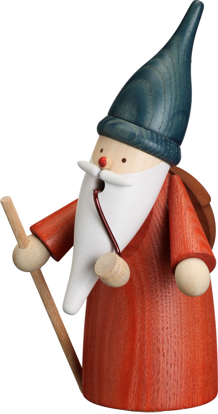 Räuchermännchen Traditionswichtel Wanderer, 16 cm von Seiffener Volkskunst eG