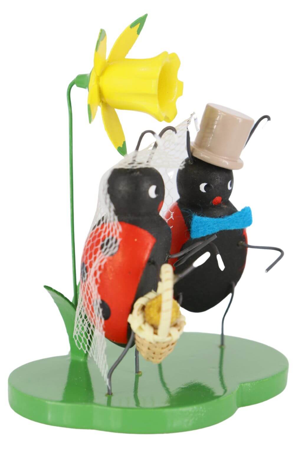 Miniatur Käferhochzeit , 8 cm, farbig von Ralf Zenker_2