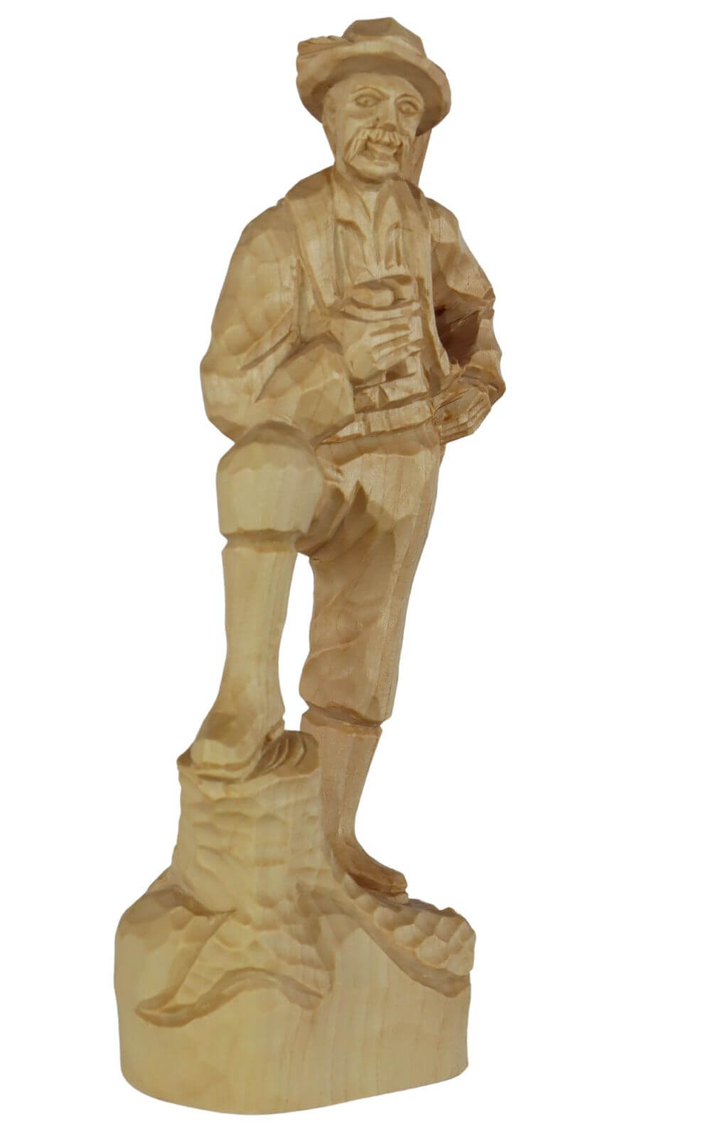 Förster, geschnitzt, 20 cm, natur von Schnitzkunst aus dem Erzgebirge_2
