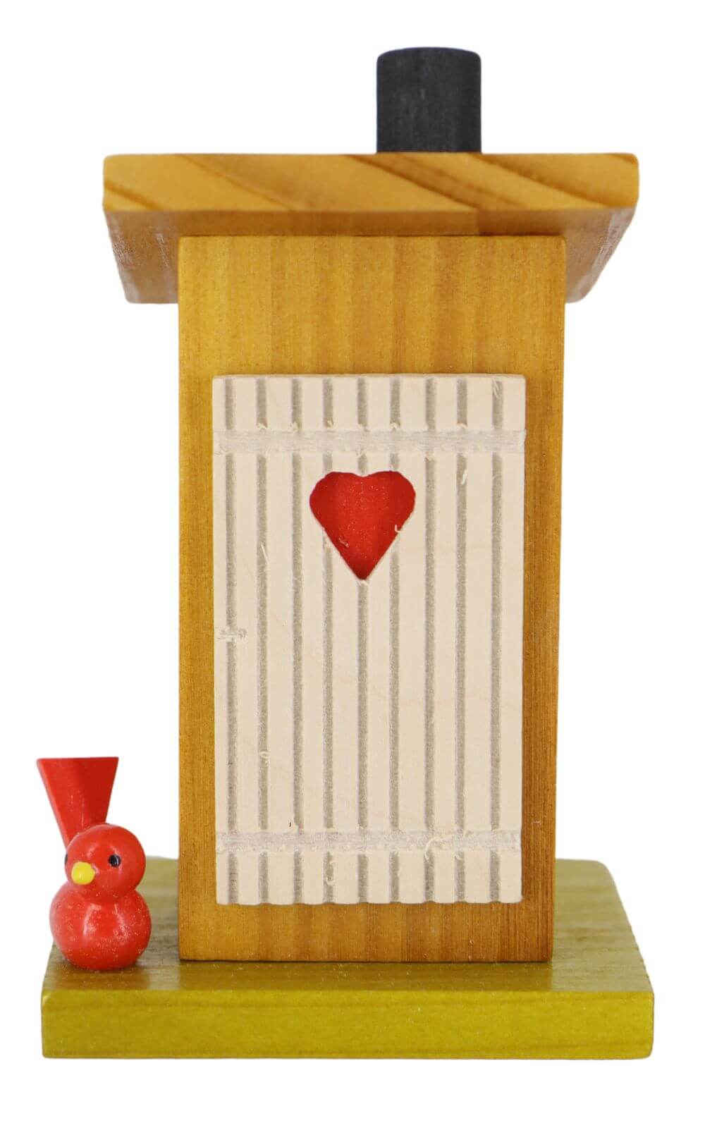 Räuchermännchen - Räucherhaus Herzhäusel, 9 cm von Ralf Zenker_1