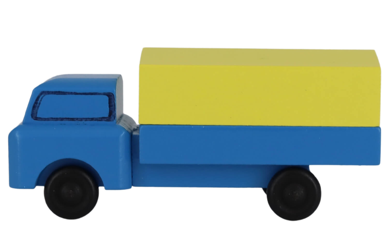 Holzspielzeug - LKW mit Plane, 8 cm, farbig von Robbi Weber_2