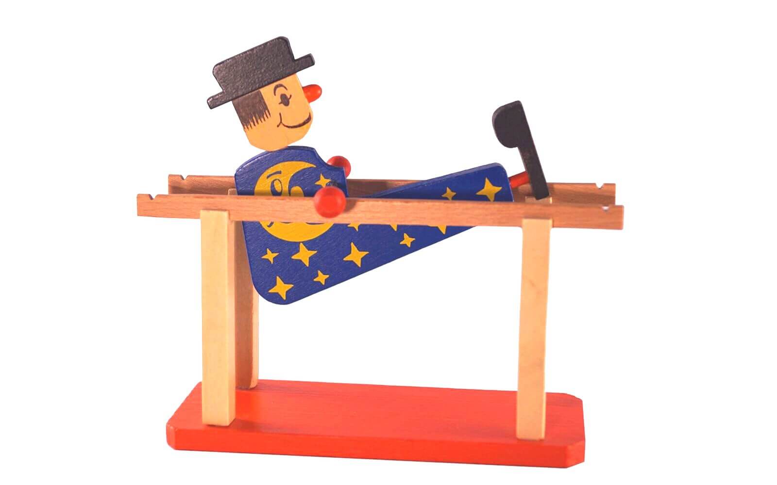 Barrenturner Mond von, 14 cm, farbig Spielwarenmacher Günther