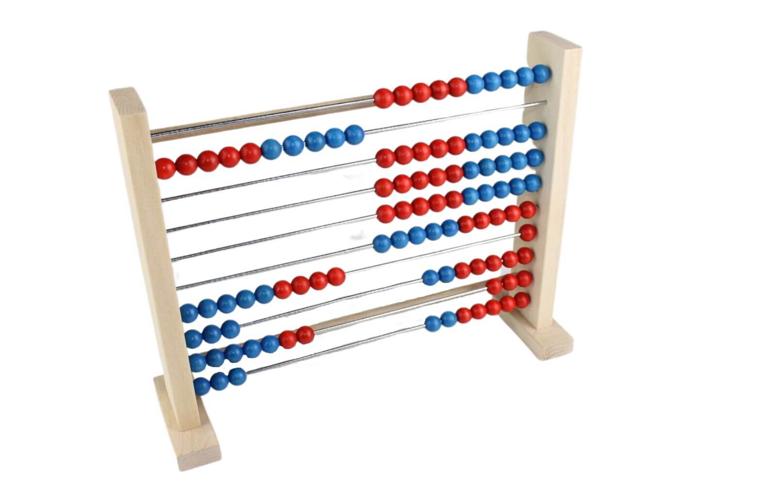 Abacus - Rechenrahmen mit 100 Kugeln aus Holz von Ebert GmbH_Bild1
